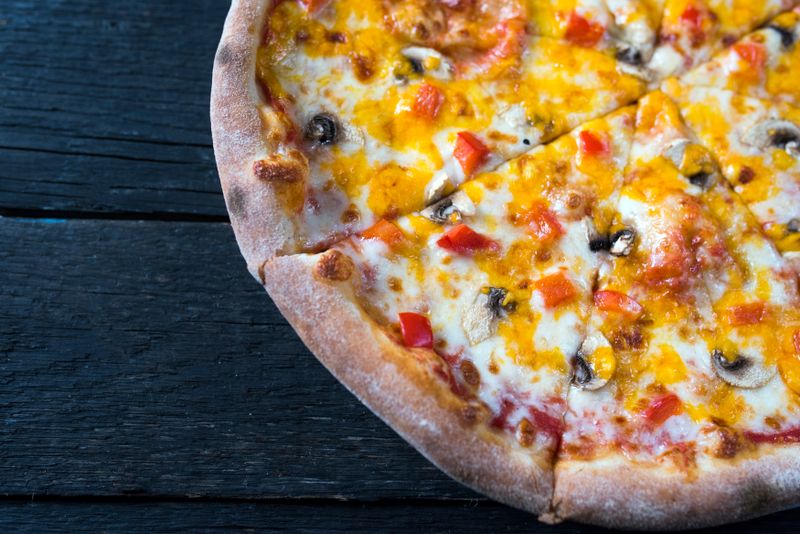 BBQ Chicken Pizza from Pizza luce — smoky and savory